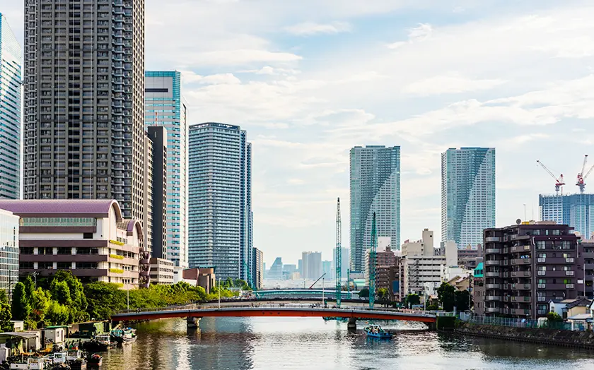 「月島駅」から徒歩3分の通いやすい立地