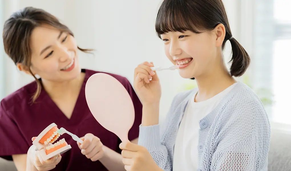 「一人ひとりに合わせて提案する」パーソナル歯磨き指導